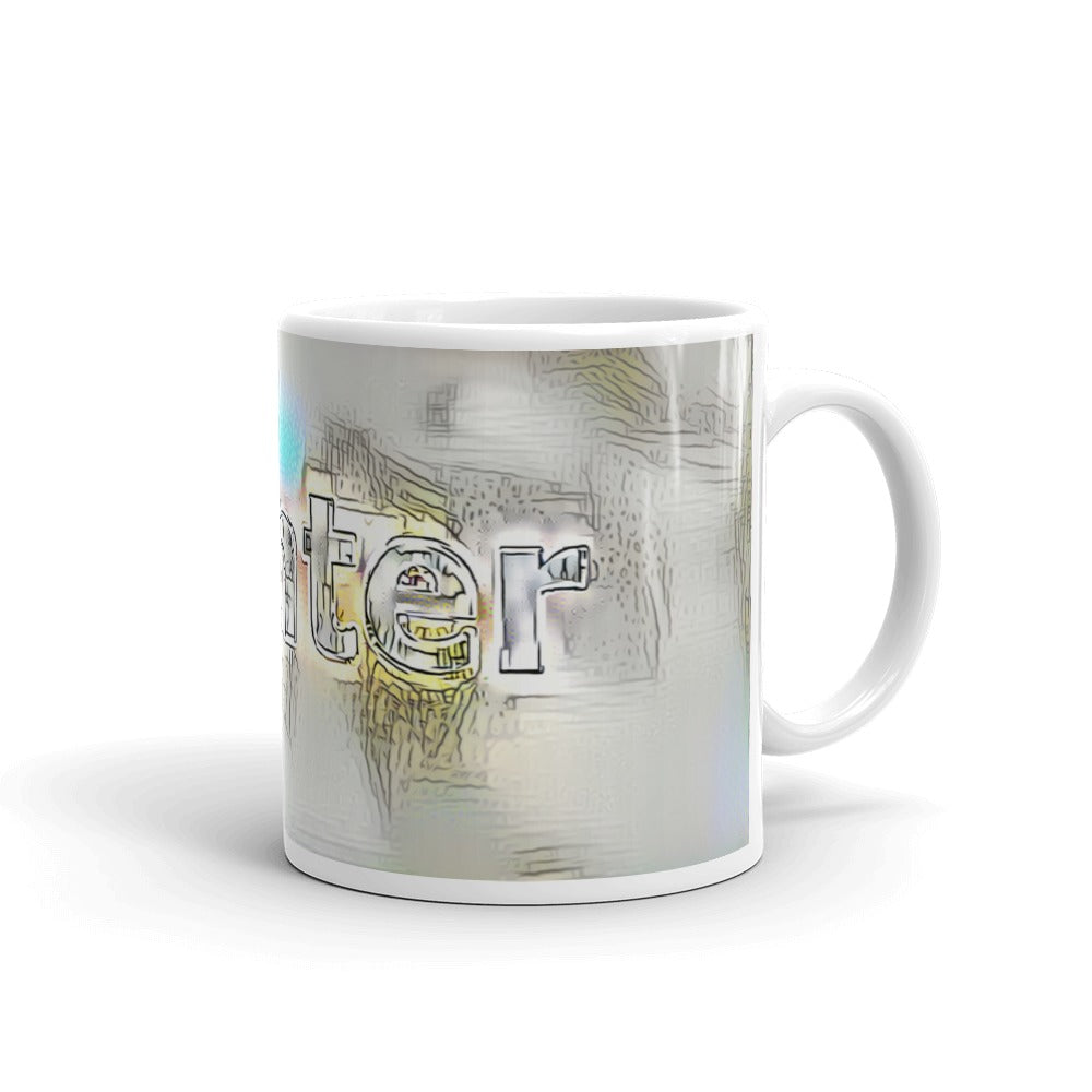 Hunter Mug Victorian Fission 10oz left view