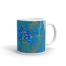 Load image into Gallery viewer, Alivia Mug Night Surfing 10oz left view
