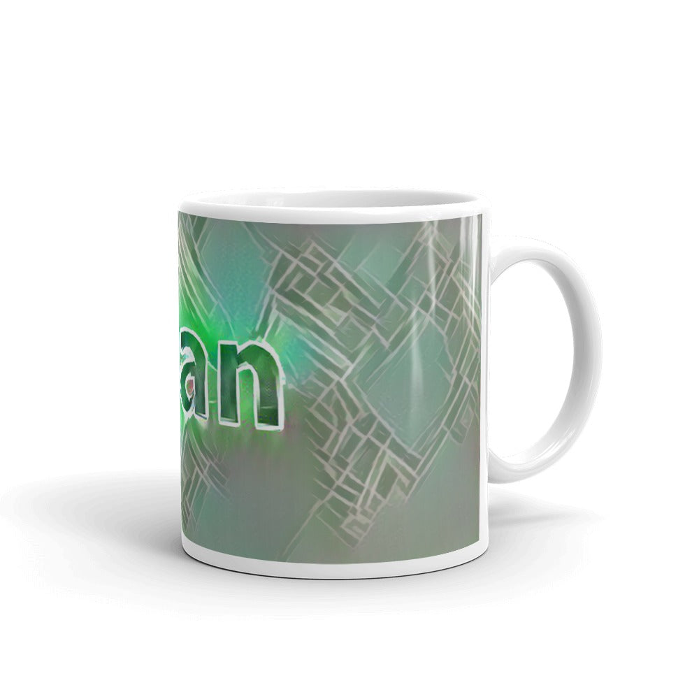 Jean Mug Nuclear Lemonade 10oz left view