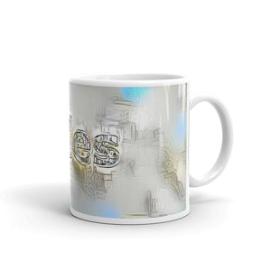 Miles Mug Victorian Fission 10oz left view