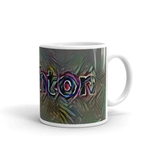 Load image into Gallery viewer, Leighton Mug Dark Rainbow 10oz left view