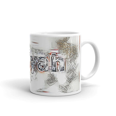 Aaliyah Mug Frozen City 10oz left view
