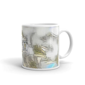 Lin Mug Victorian Fission 10oz left view