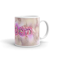 Load image into Gallery viewer, Zayden Mug Innocuous Tenderness 10oz left view