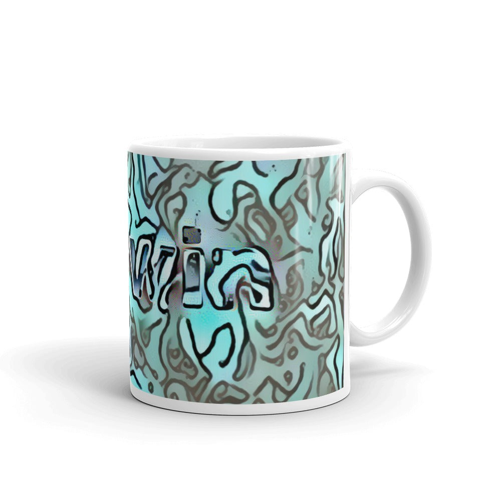 Darwin Mug Insensible Camouflage 10oz left view