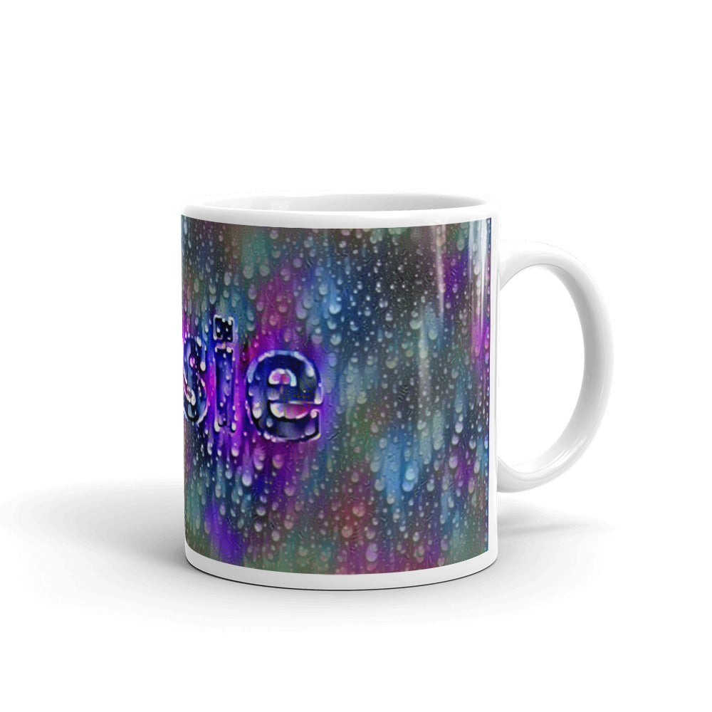 Susie Mug Wounded Pluviophile 10oz left view