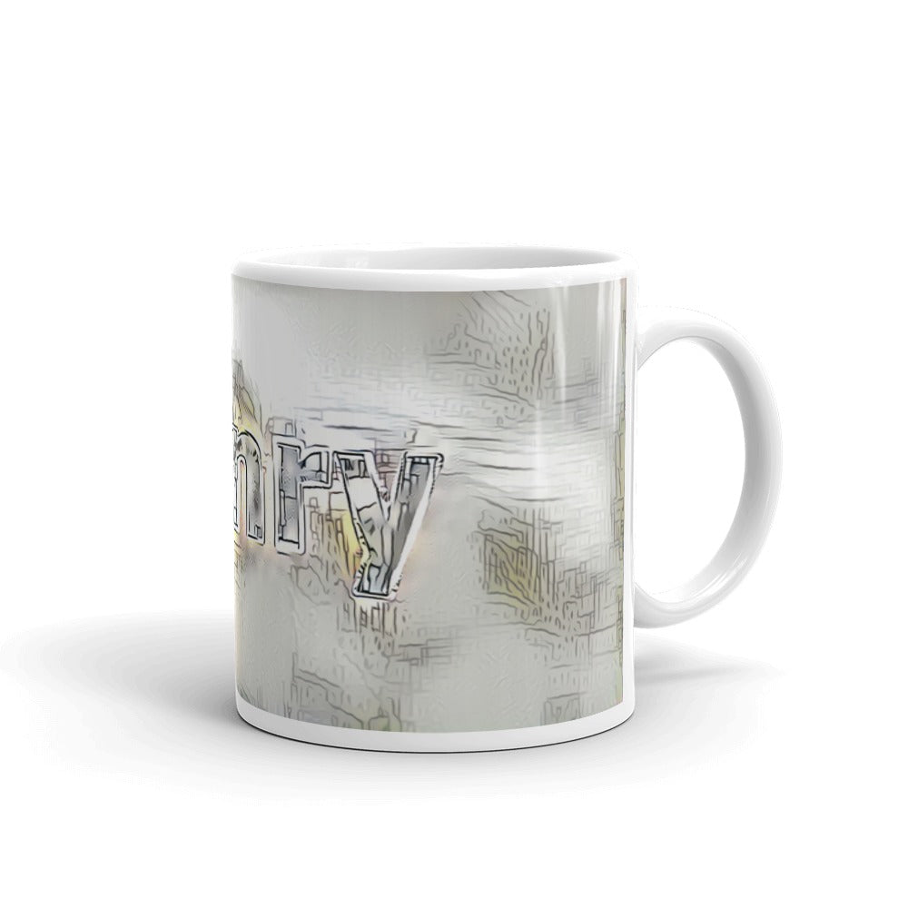 Henry Mug Victorian Fission 10oz left view