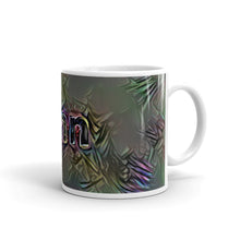 Load image into Gallery viewer, Ann Mug Dark Rainbow 10oz left view