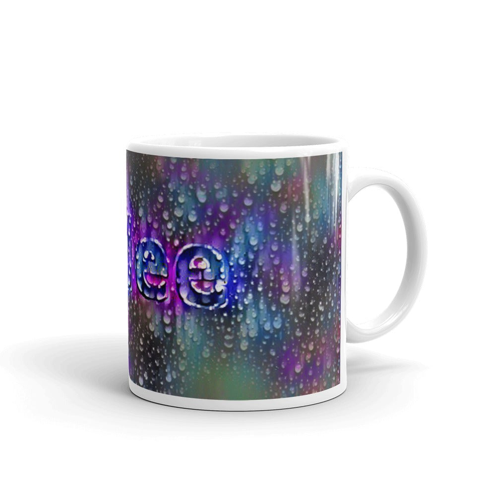 Kylee Mug Wounded Pluviophile 10oz left view
