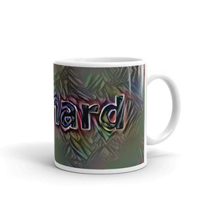 Leonard Mug Dark Rainbow 10oz left view