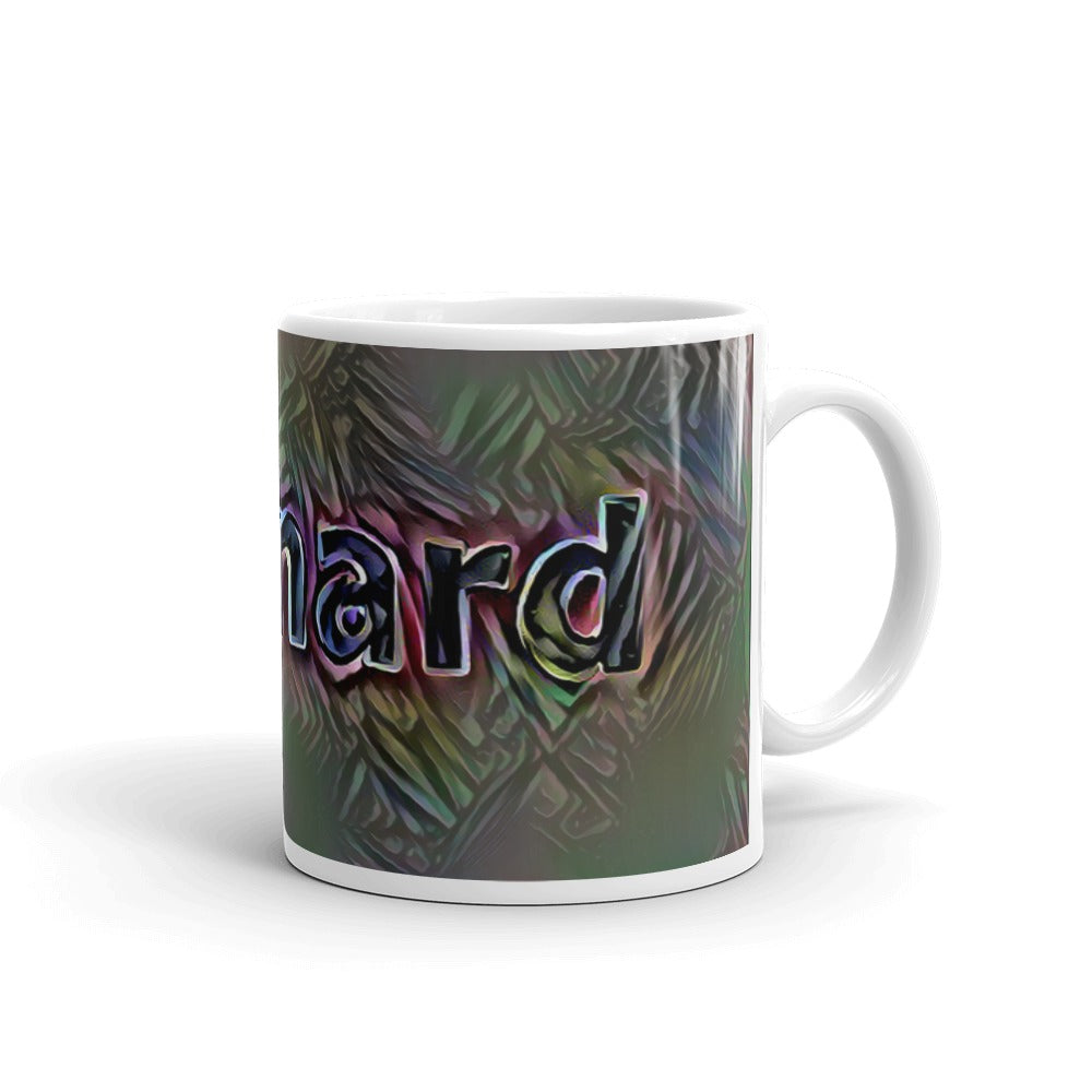 Leonard Mug Dark Rainbow 10oz left view