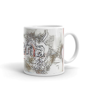 Eliana Mug Frozen City 10oz left view