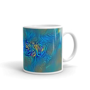 Loren Mug Night Surfing 10oz left view