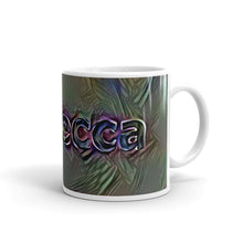 Load image into Gallery viewer, Rebecca Mug Dark Rainbow 10oz left view