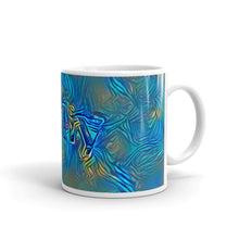 Load image into Gallery viewer, Polly Mug Night Surfing 10oz left view