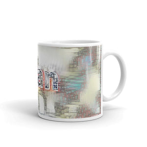 Alan Mug Ink City Dream 10oz left view