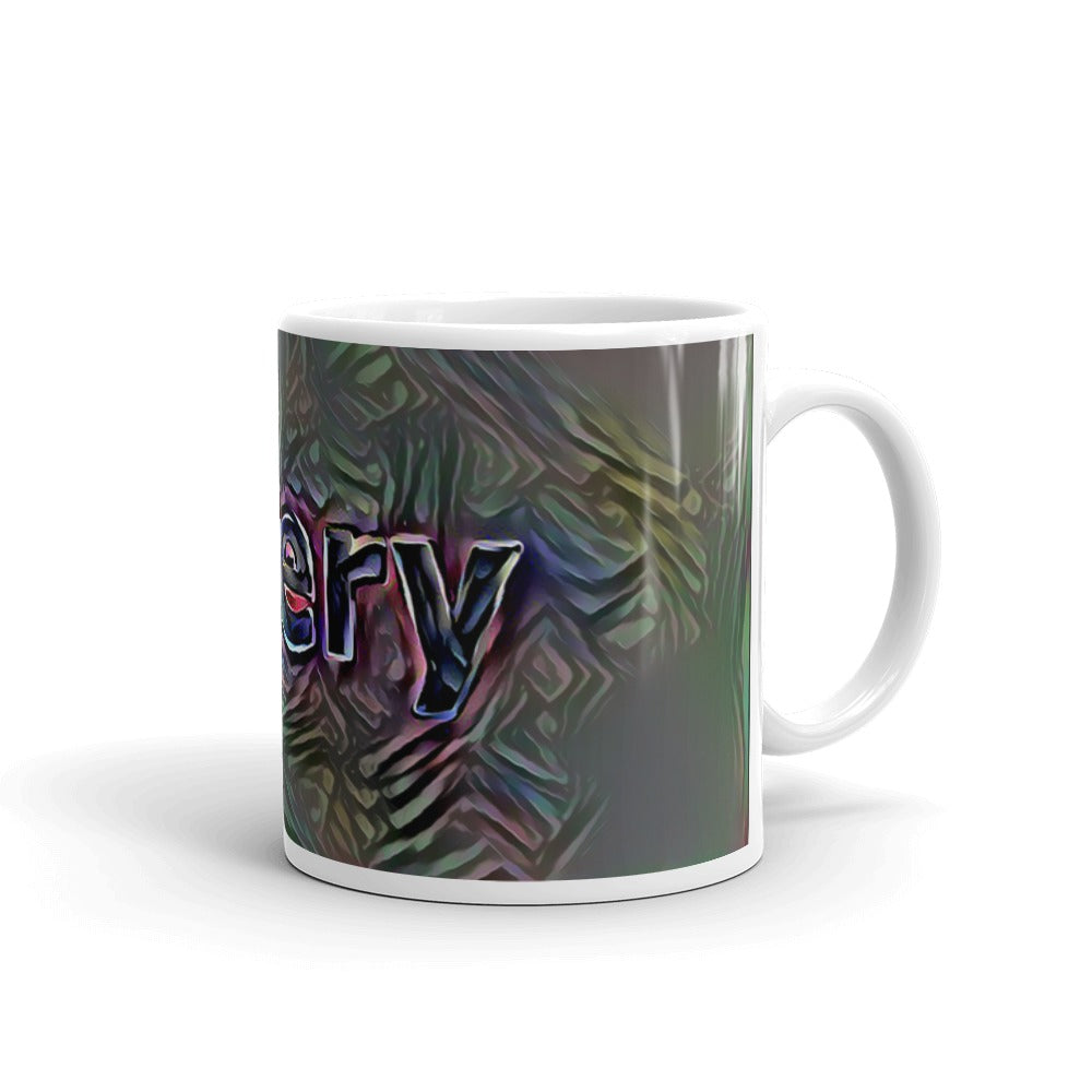 Avery Mug Dark Rainbow 10oz left view