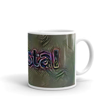 Load image into Gallery viewer, Krystal Mug Dark Rainbow 10oz left view