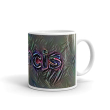 Load image into Gallery viewer, Francis Mug Dark Rainbow 10oz left view