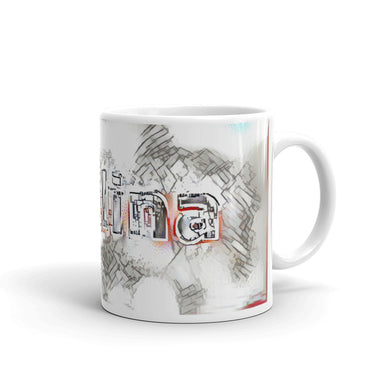 Adelina Mug Frozen City 10oz left view