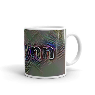 Adilynn Mug Dark Rainbow 10oz left view