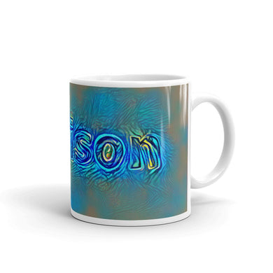 Addison Mug Night Surfing 10oz left view