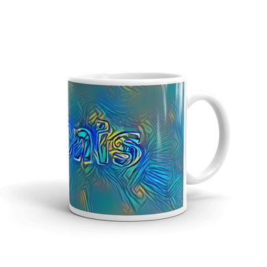 Adonis Mug Night Surfing 10oz left view