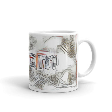 Abram Mug Frozen City 10oz left view