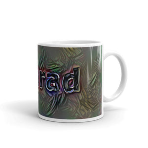 Conrad Mug Dark Rainbow 10oz left view