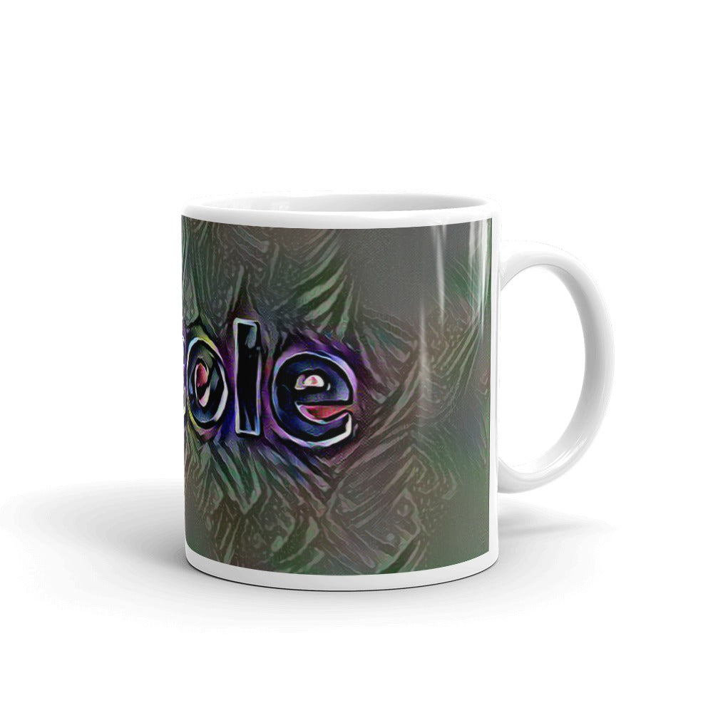 Nicole Mug Dark Rainbow 10oz left view