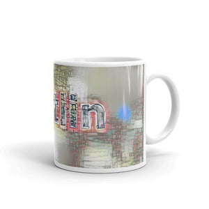Caitlin Mug Ink City Dream 10oz left view