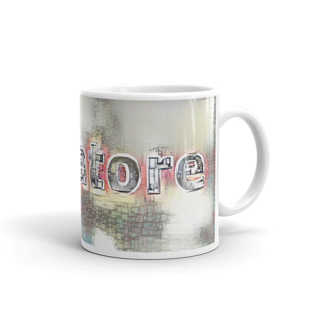 Salvatore Mug Ink City Dream 10oz left view