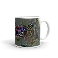 Load image into Gallery viewer, Anna Mug Dark Rainbow 10oz left view
