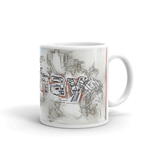 Load image into Gallery viewer, Akshay Mug Frozen City 10oz left view