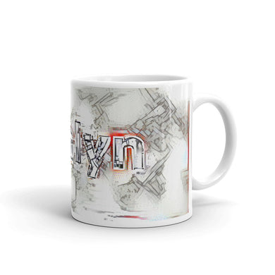 Adalyn Mug Frozen City 10oz left view