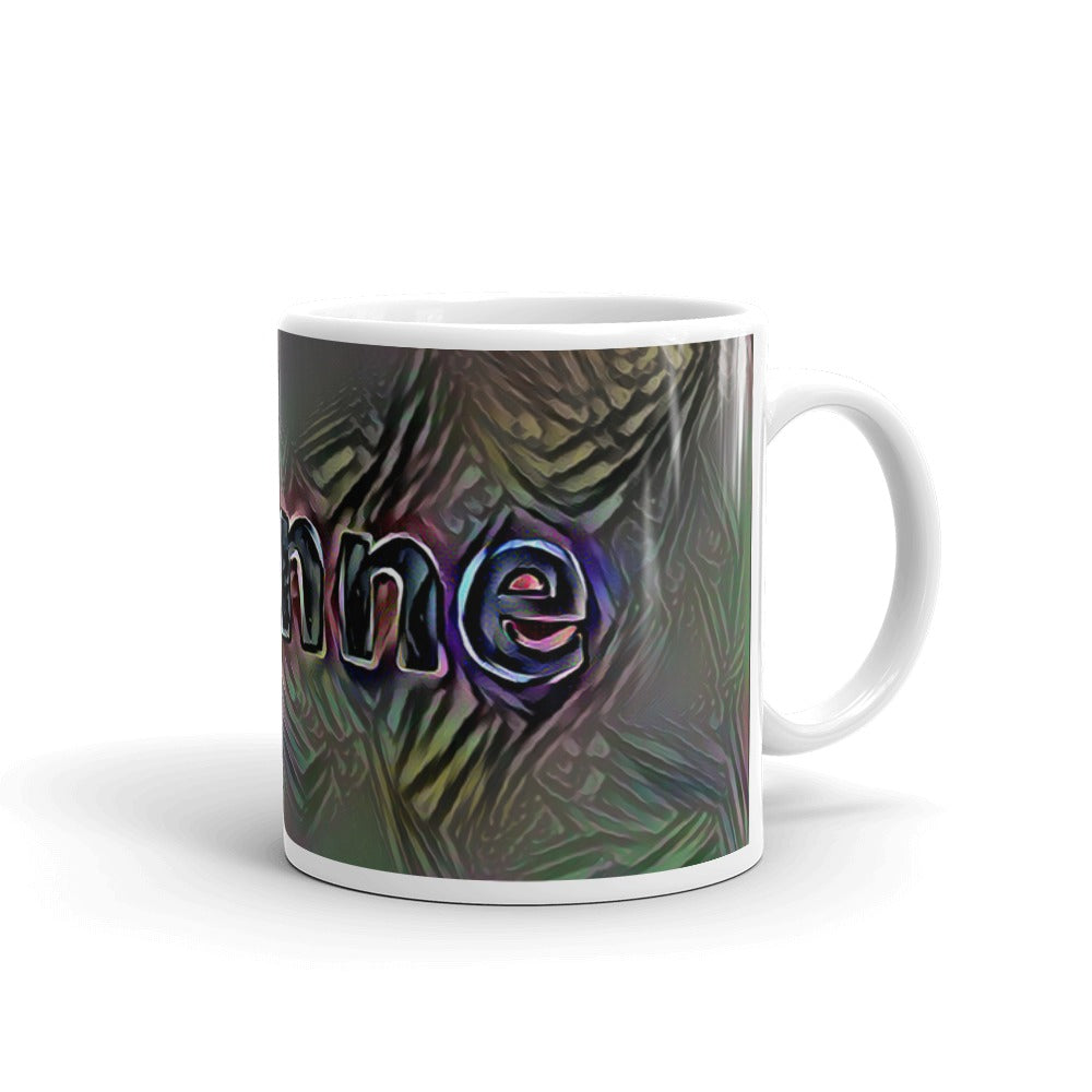 Dianne Mug Dark Rainbow 10oz left view
