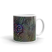 Load image into Gallery viewer, Luke Mug Dark Rainbow 10oz left view