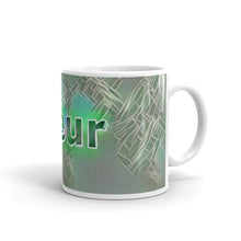 Load image into Gallery viewer, Fleur Mug Nuclear Lemonade 10oz left view
