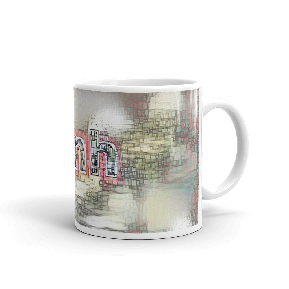 Dinh Mug Ink City Dream 10oz left view
