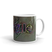 Load image into Gallery viewer, Rachelle Mug Dark Rainbow 10oz left view