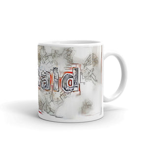 Donald Mug Frozen City 10oz left view