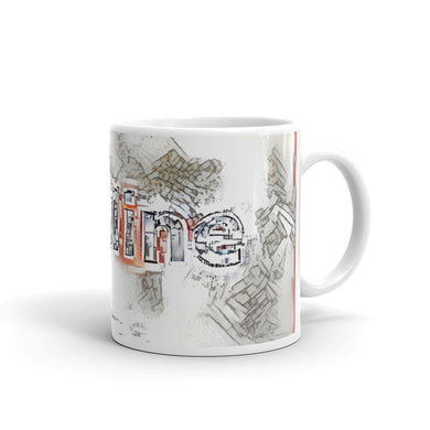 Adaline Mug Frozen City 10oz left view
