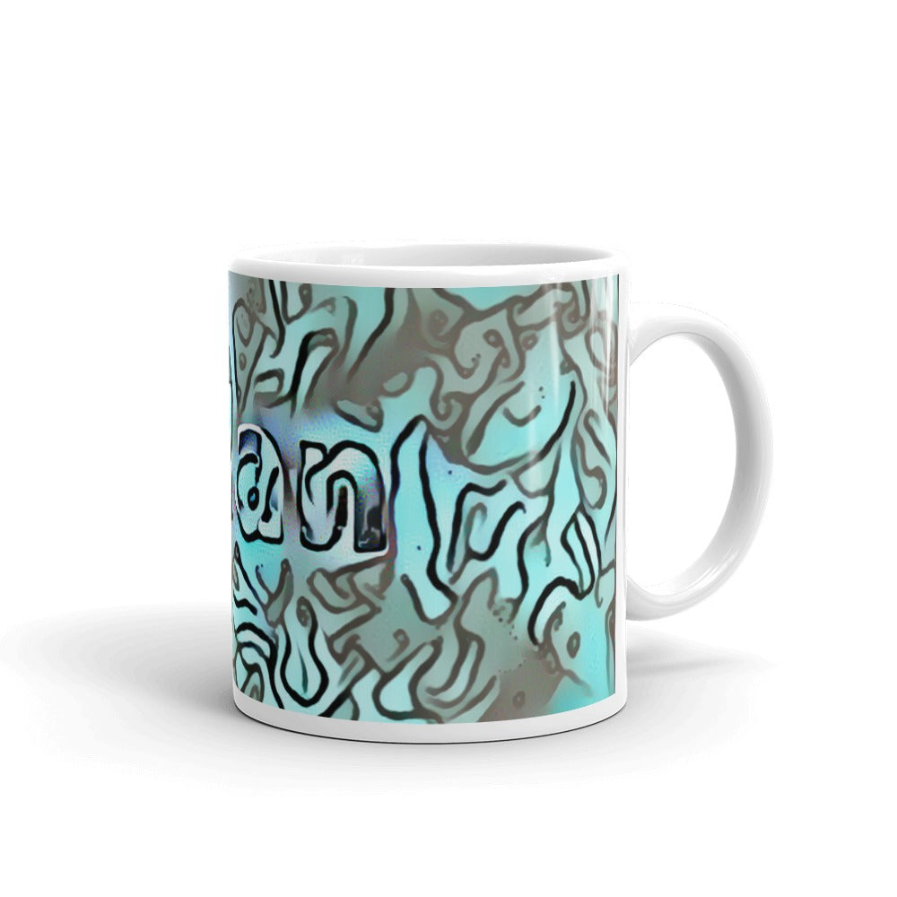Dilan Mug Insensible Camouflage 10oz left view
