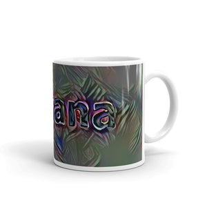 Havana Mug Dark Rainbow 10oz left view