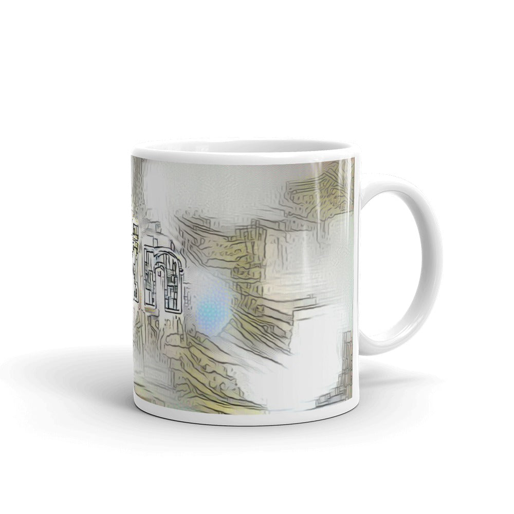 Min Mug Victorian Fission 10oz left view