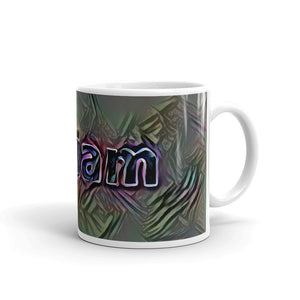 Miriam Mug Dark Rainbow 10oz left view
