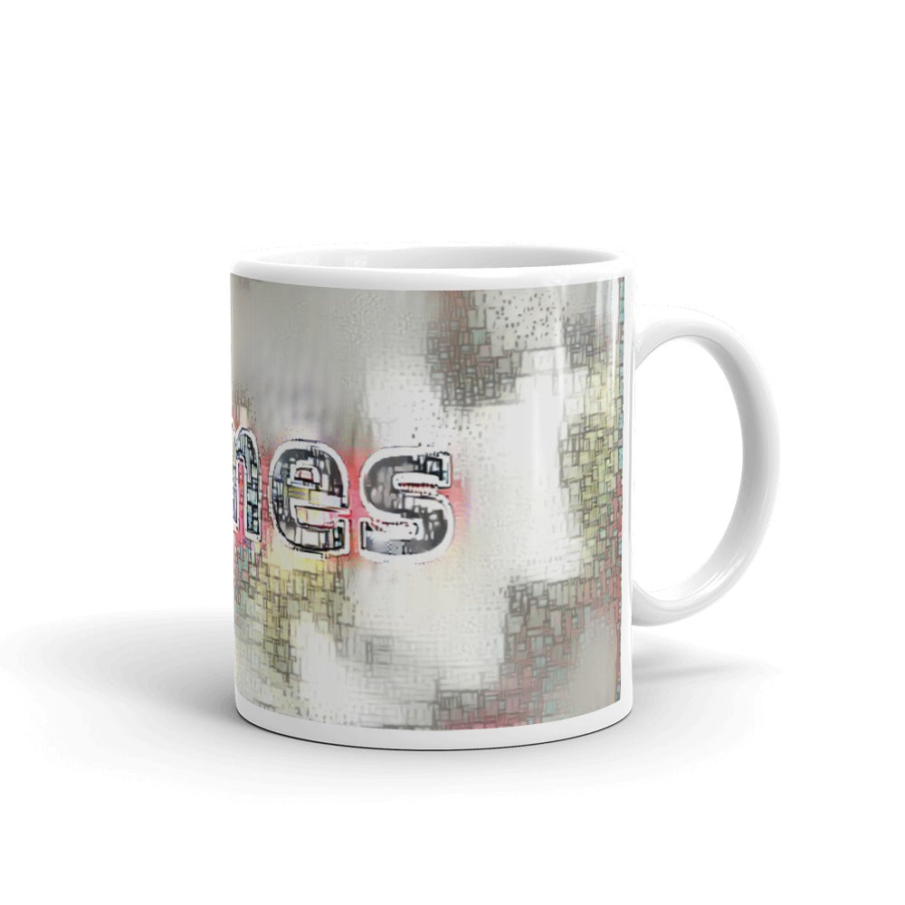James Mug Ink City Dream 10oz left view