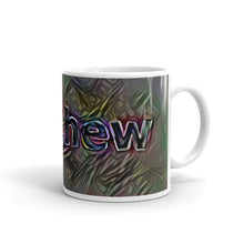 Load image into Gallery viewer, Matthew Mug Dark Rainbow 10oz left view
