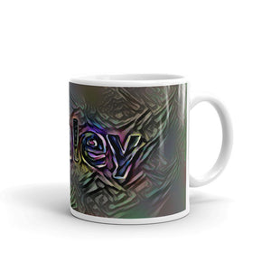 Lynley Mug Dark Rainbow 10oz left view