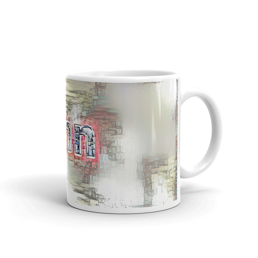 Ann Mug Ink City Dream 10oz left view